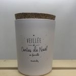 Bougie Veillée et Contes de Noël, fabriquée en France