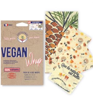 Bee Wraps Vegan - emballages écologiques