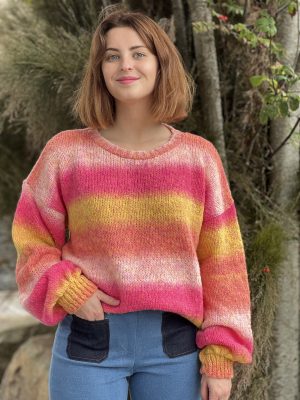 Pull jaune Louxor