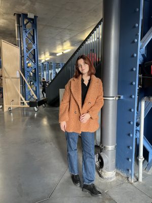 Manteau Camille camel – Image 3