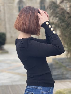 Pull manches bouffantes WILSON – Image 2