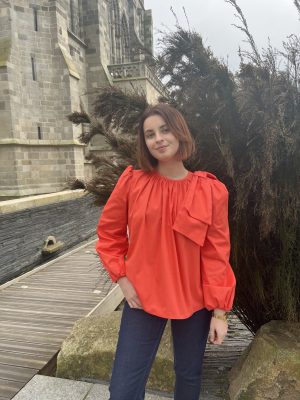 Blouse gros nœud PANTHEON