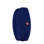 Porte monnaie cuir bleu