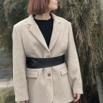 Veste ceinturée MILLE