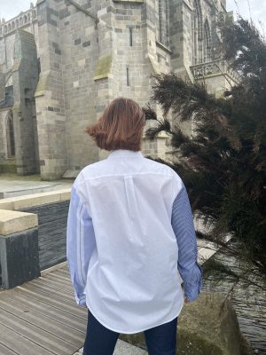 Chemise manches rayées VALETTE – Image 2