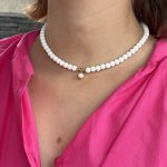 Collier Paula, Jaspe blanc