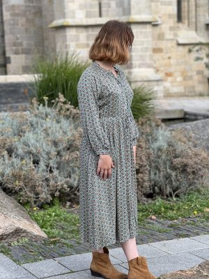 Robe mi-longue Sara – Image 2