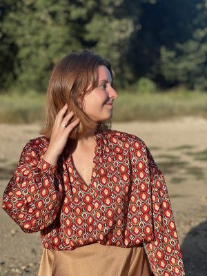 Blouse Mokka – Image 2