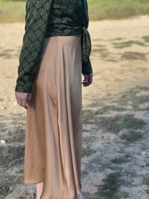 Jupe longue - Gala camel – Image 2