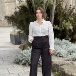 Pantalon ample noir, Clem