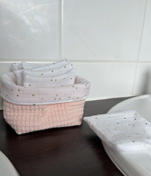 Panière Rosa et ses 8 cotons - Oli's