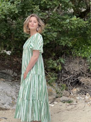 Robe longue, Tania verte – Image 2