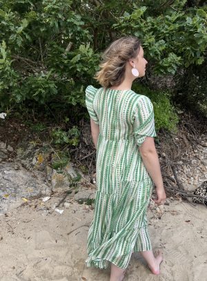 Robe longue, Tania verte – Image 3