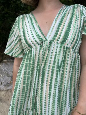 Robe longue, Tania verte – Image 4