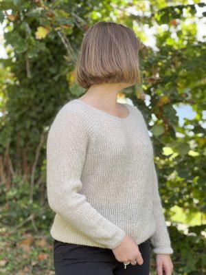 Pull écru - Rochebonne (Alpaga) – Image 2